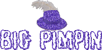 pimp STICKER