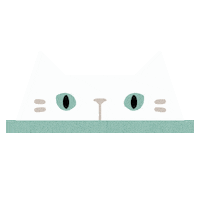 Cat Clip Sticker