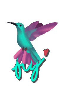 Bird Flying Sticker