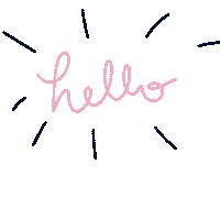 madeby_kayla hello new hi look Sticker