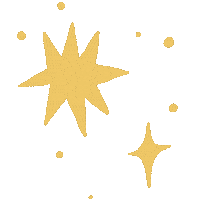 Stars Amarillo Sticker