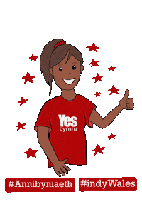 YesCymru wales cymru annibyniaeth yescymru Sticker