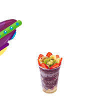 Acai Berry Sticker by La Fruta Açaí