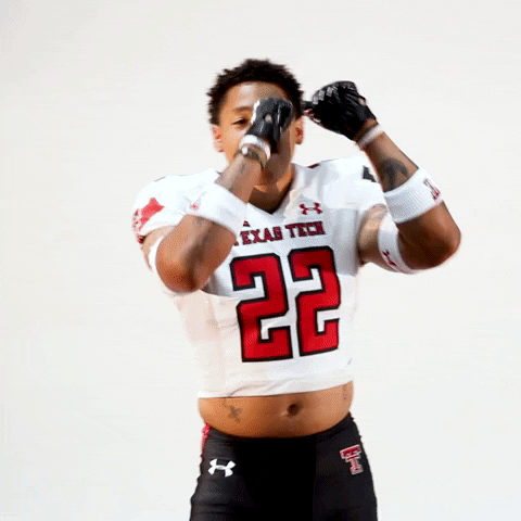 Reggie Pearson GIF by Texas Tech Football
