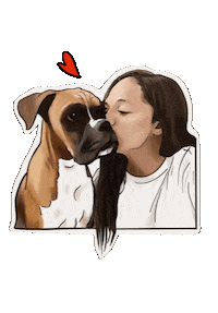 Happy Dogs Sticker