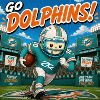 Miami Dolphins Football GIF by Respective