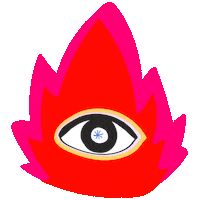 Evil Eye Food Sticker
