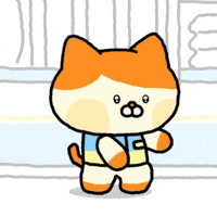 Happy Attention GIF by LINE FRIENDS