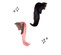 Perfect Hair Sticker by Insert Name Here