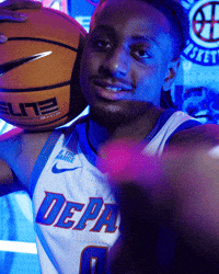 Mens Basketball GIF by DePaul Athletics