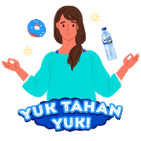 Ramadan Sabar Sticker by SehatAQUA