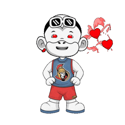 Ottawa Senators Go Sens Sticker by Zhot Shop