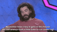 Always Time To Cut Some Rug