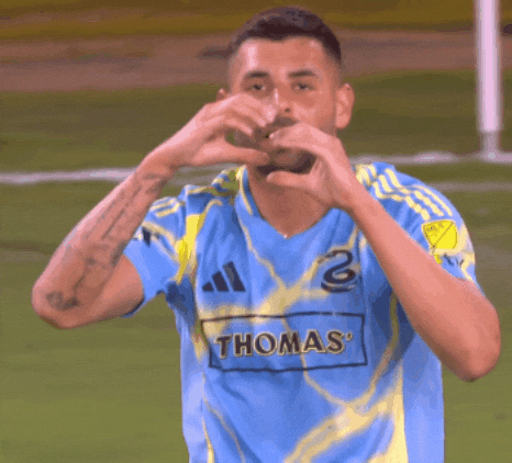 Philadelphia Union Love GIF by Major League Soccer