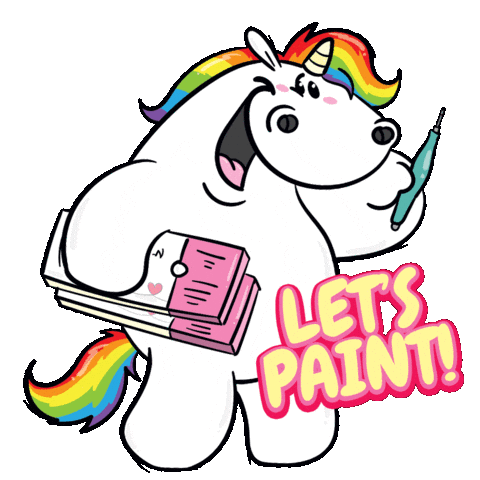 Fun Rainbow Sticker by Pummeleinhorn