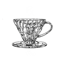 rxcoffeeapothecary coffee rx chemex v60 Sticker