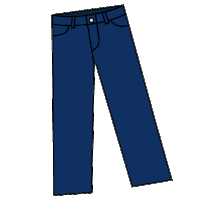 WarehouseOne jeans denim warehouse one we are jeans Sticker
