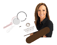 cascadepacificgroup gina bachman cascade pacific real estate Sticker