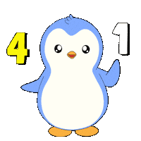 Penguin Fourone Sticker by Pudgy Penguins