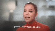 Khloe Kardashian Reaction GIF by HULU