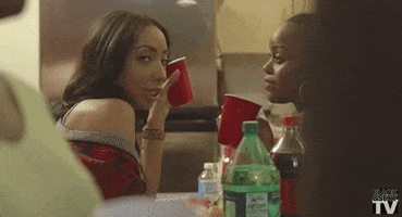 Chatting African American GIF