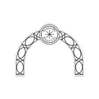 visitevansville indiana downtown arch evansville Sticker
