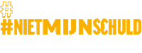 Hashtag Nietmijnschuld Sticker by FNV Young & United