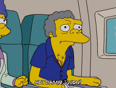 happy marge simpson GIF