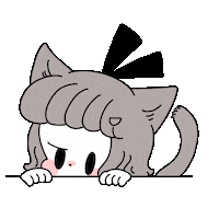 Cat 見つめる Sticker