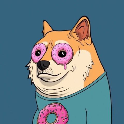 Sweet Tooth Donut GIF by Doge Pound