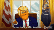 season 1 trump GIF by Our Cartoon President