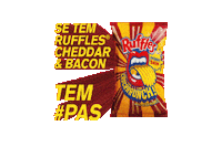 ruffles_br pas cheddar ruffles rufles Sticker