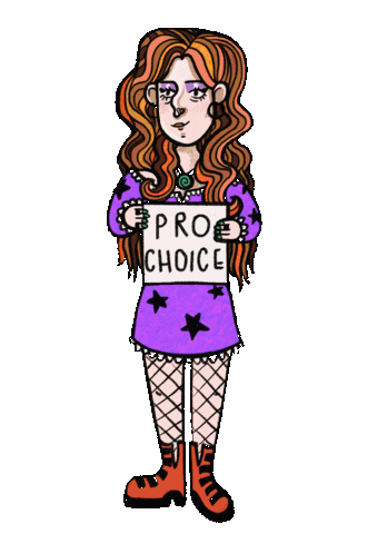 rose_may_scribble magic rose witch feminism Sticker