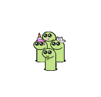 Garden Eel Nft Sticker by Polygon Publishing