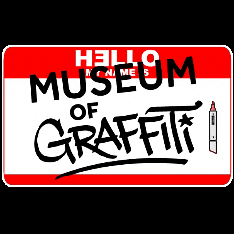 museumofgraffiti hello tag miami graffiti GIF