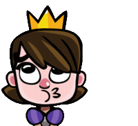 Clash Royale Princess Sticker