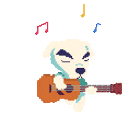 Animal Crossing Singing Sticker
