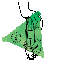 Smithers Coffeeroaster Sticker by Bugwood Coffee