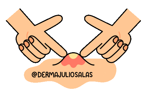 dermajuliosalas giphyupload skincare acne scar Sticker