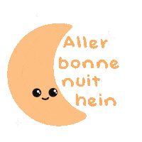 Good Night Yawn Sticker