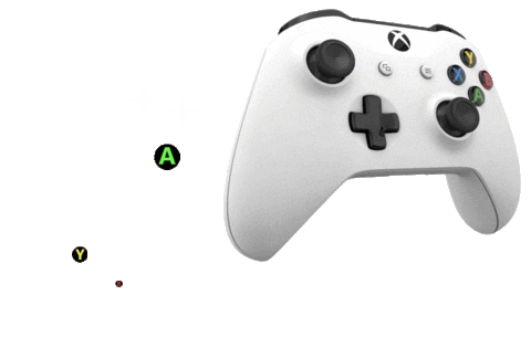 video games play Sticker by Xbox