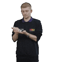 Cleaning Trent Sticker by NTSUents