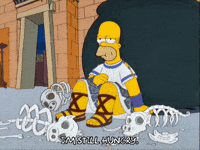 hungry homer simpson GIF