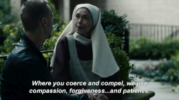 alan ruck father tomas GIF by The Exorcist FOX