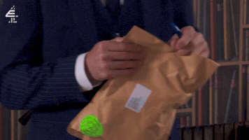 Suspicious Delivery GIF by Hollyoaks