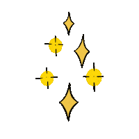 Stars Sparkle Sticker
