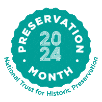 Banner Stamp Sticker by National Trust for Historic Preservation