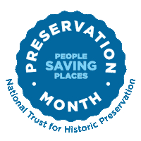 Banner Stamp Sticker by National Trust for Historic Preservation