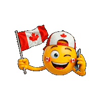 Emoji Canada Sticker by WhatsApp SIM