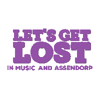 Lets Get Lost Sticker by Mr Boost